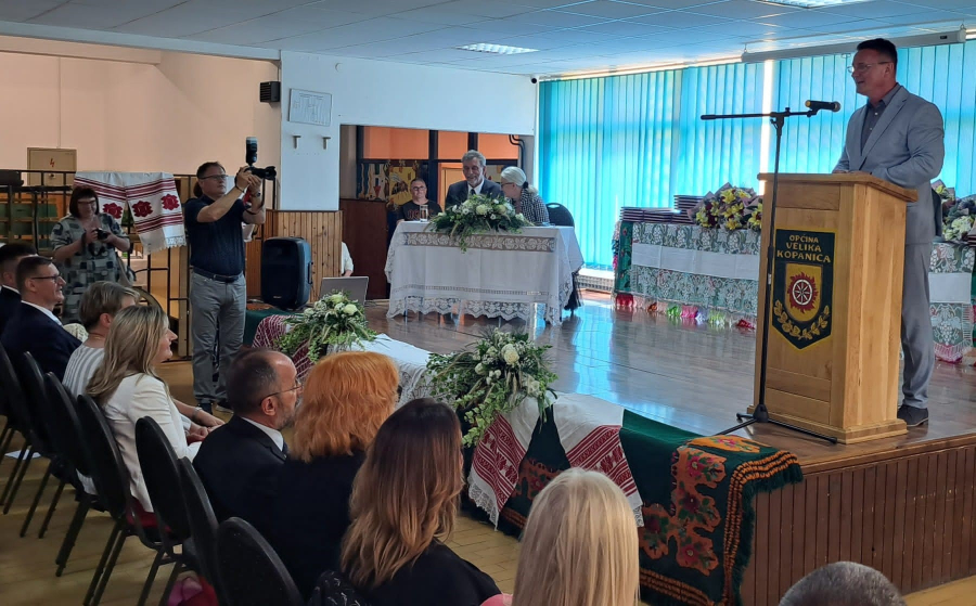 Dodjela Nagrade "Ivan Filipović" prvi puta održana izvan Hrvatskog sabora, u Velikoj Kopanici