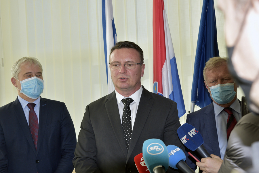 Župan Marušić održao radni sastanak s generalnim direktorom  Hrvatskih voda