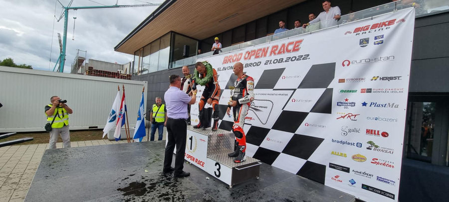 ODRŽANO OTVORENO PRVENSTVO HRVATSKE U CESTOVNIM MOTO UTRKAMA „BROD OPEN RACE“